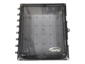 AccelTex Solutions - Network device enclosure - 14x12"x6" ATS-00218