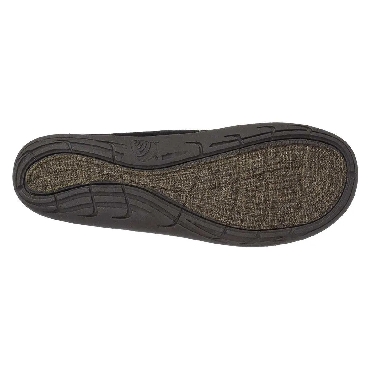 Acorn Men's Slipper - Ellsworth Suede Moc Black | A18801