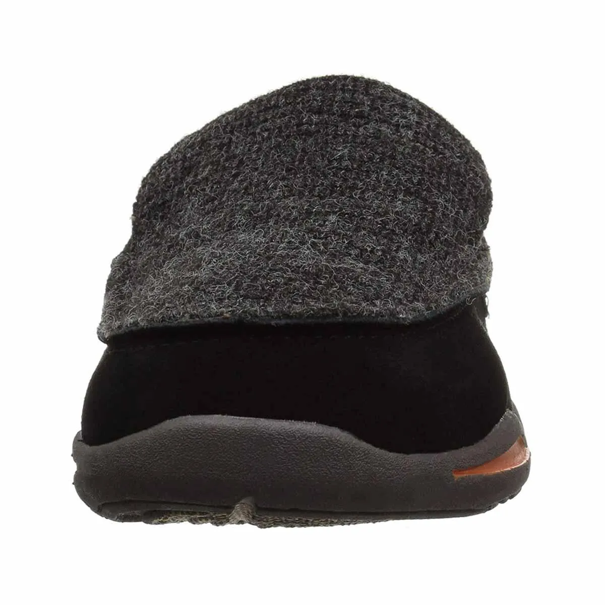 Acorn Men's Slipper - Ellsworth Suede Moc Black | A18801