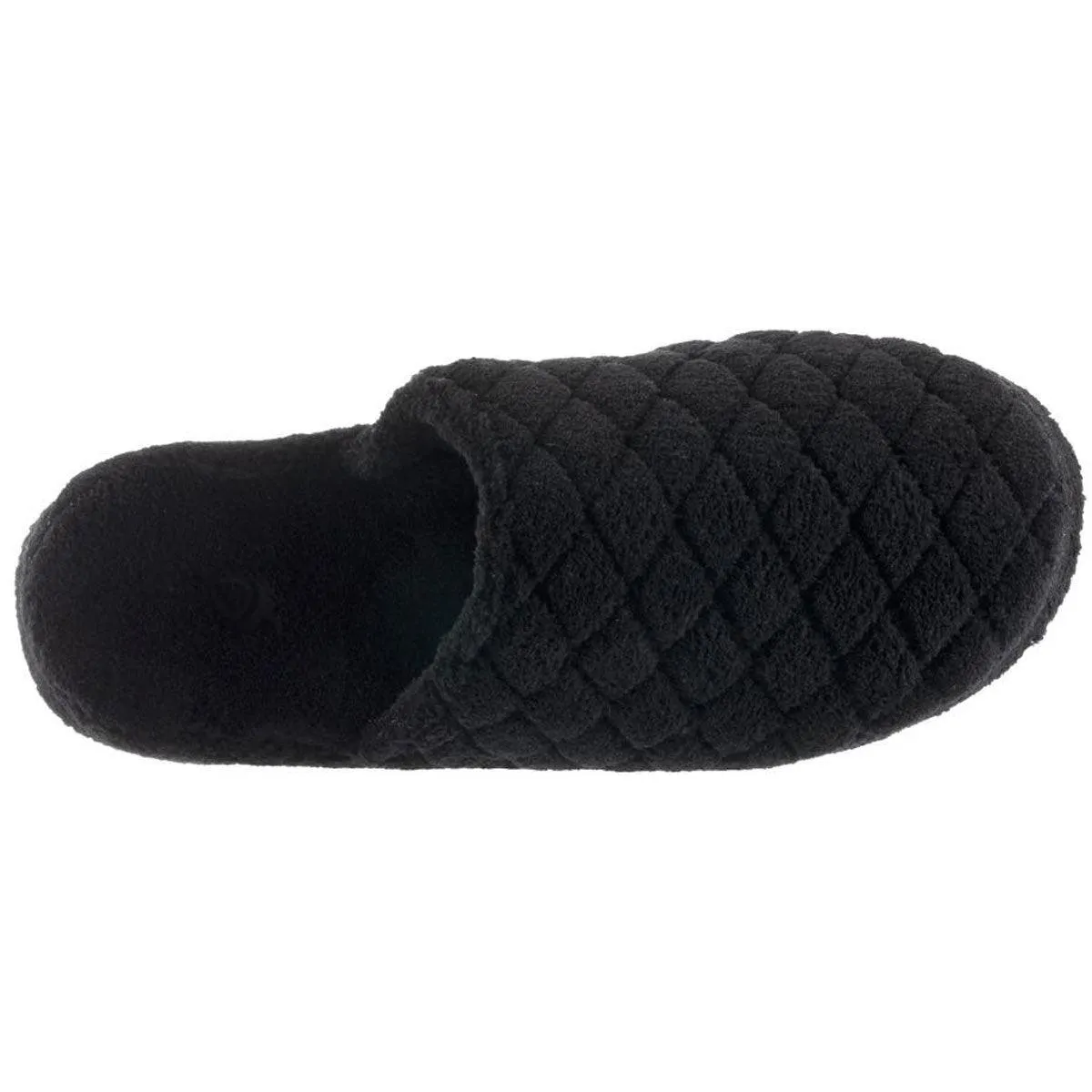 Acorn Women's Clog - Contoured Footbed Spa Quilted, Black, Small | A20123BLKWS