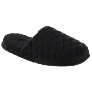 Acorn Women's Clog - Contoured Footbed Spa Quilted, Black, Small | A20123BLKWS