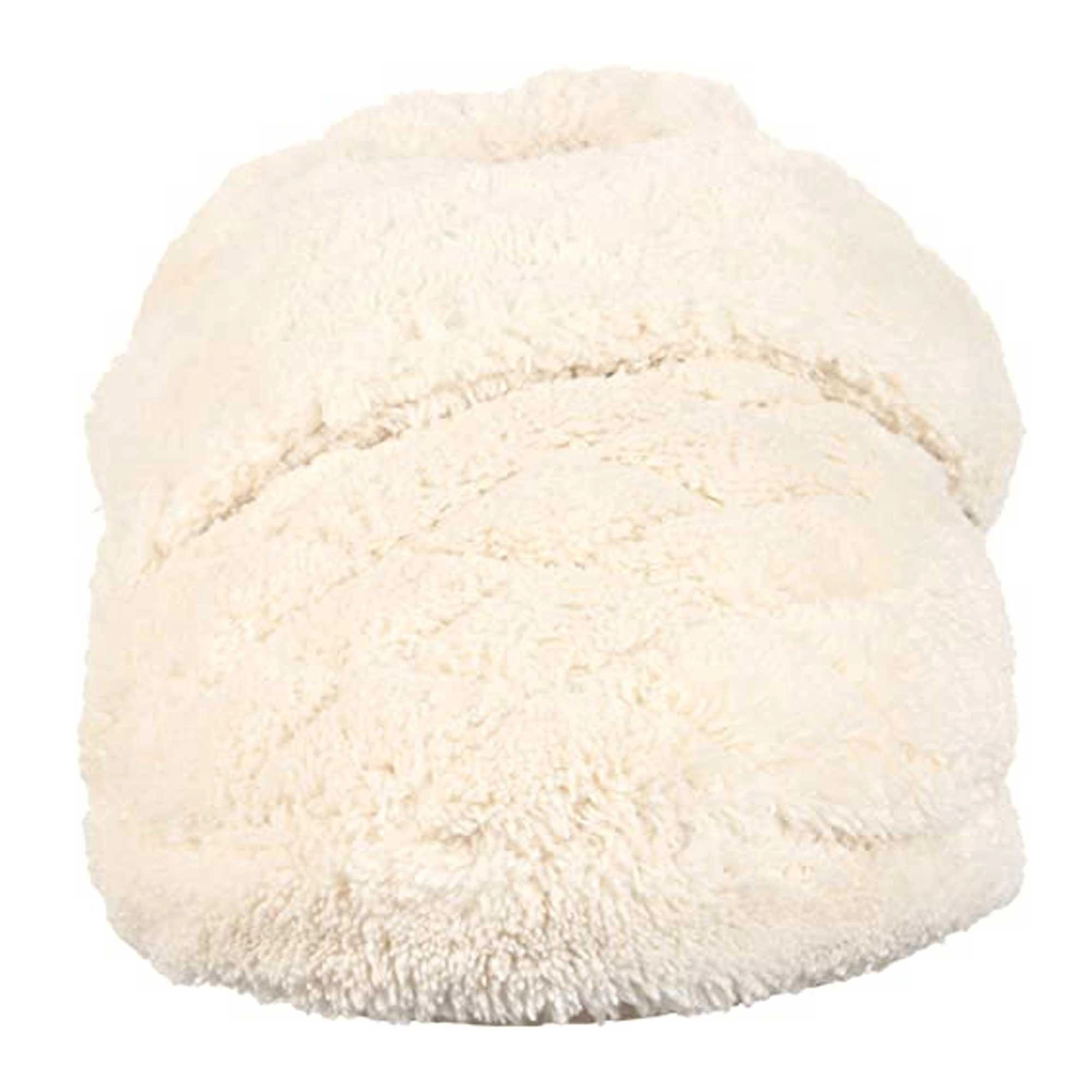 Acorn Women's Spa Slippers - Terry Adjustable Wrap, Natural, Large | A10631-AAH-L