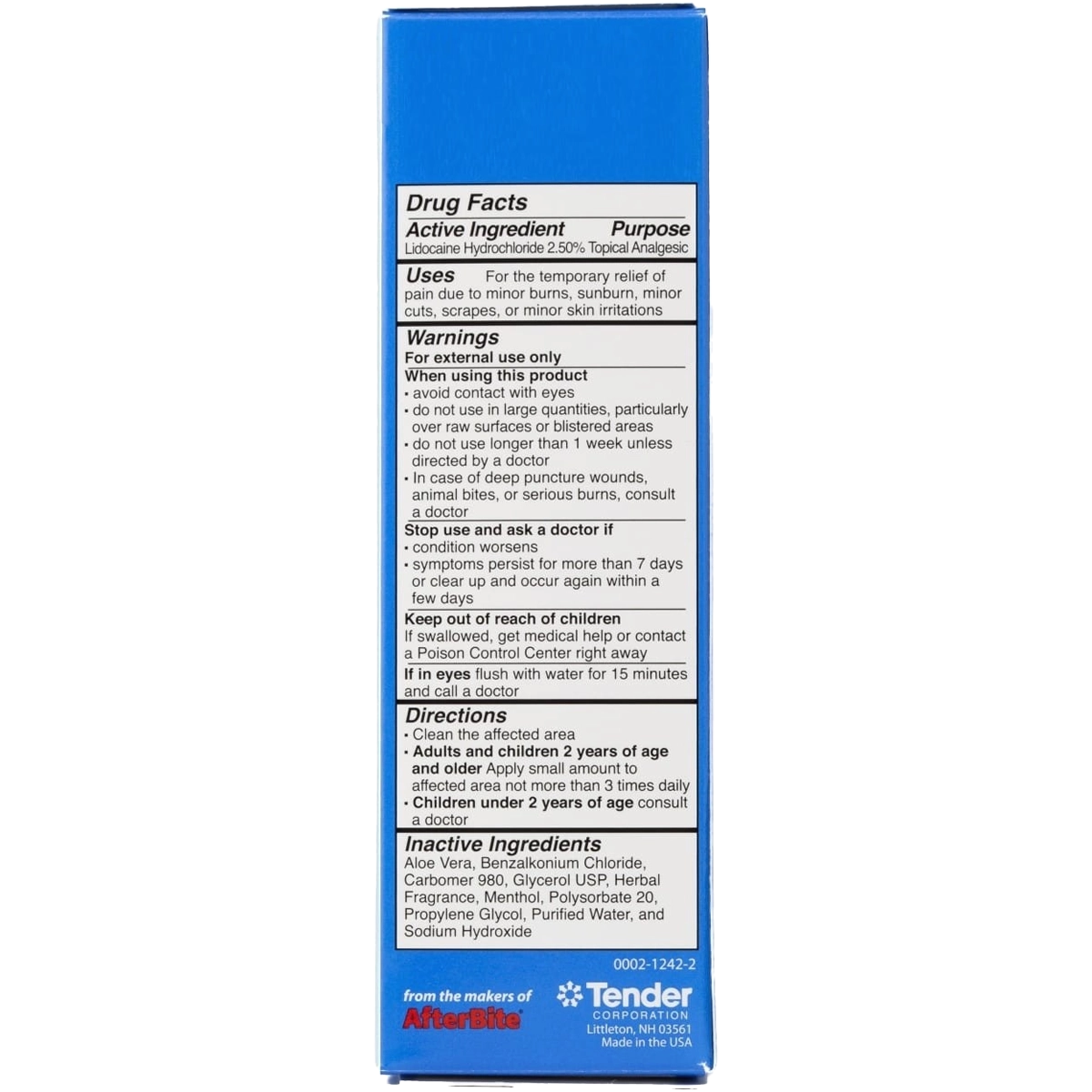 After Burn 2 oz Tube