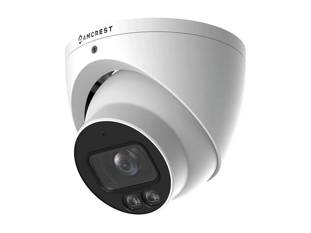 Amcrest IP4M-1048EW-AI - Network surveillance camera - turret - outdoor - weatherproof - color (Day&Night) - 4 MP - 2688 x 1536