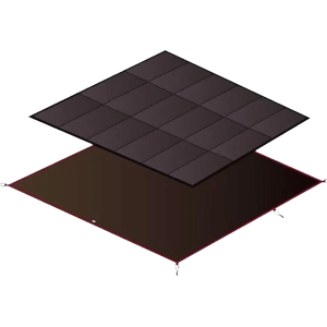 Amenity Dome Large Mat & Sheet Set