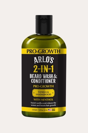 ARLO'S PRO GROWTH 2 IN 1 BEARD WASH & CONDITIONER 12oz