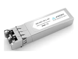 Axiom - SFP  transceiver module (equivalent to: Cyan 280-0451-00-L) - 10GbE - 10GBase-DWDM - LC single-mode - up to 49.7 miles 280-0451-00-L-AX