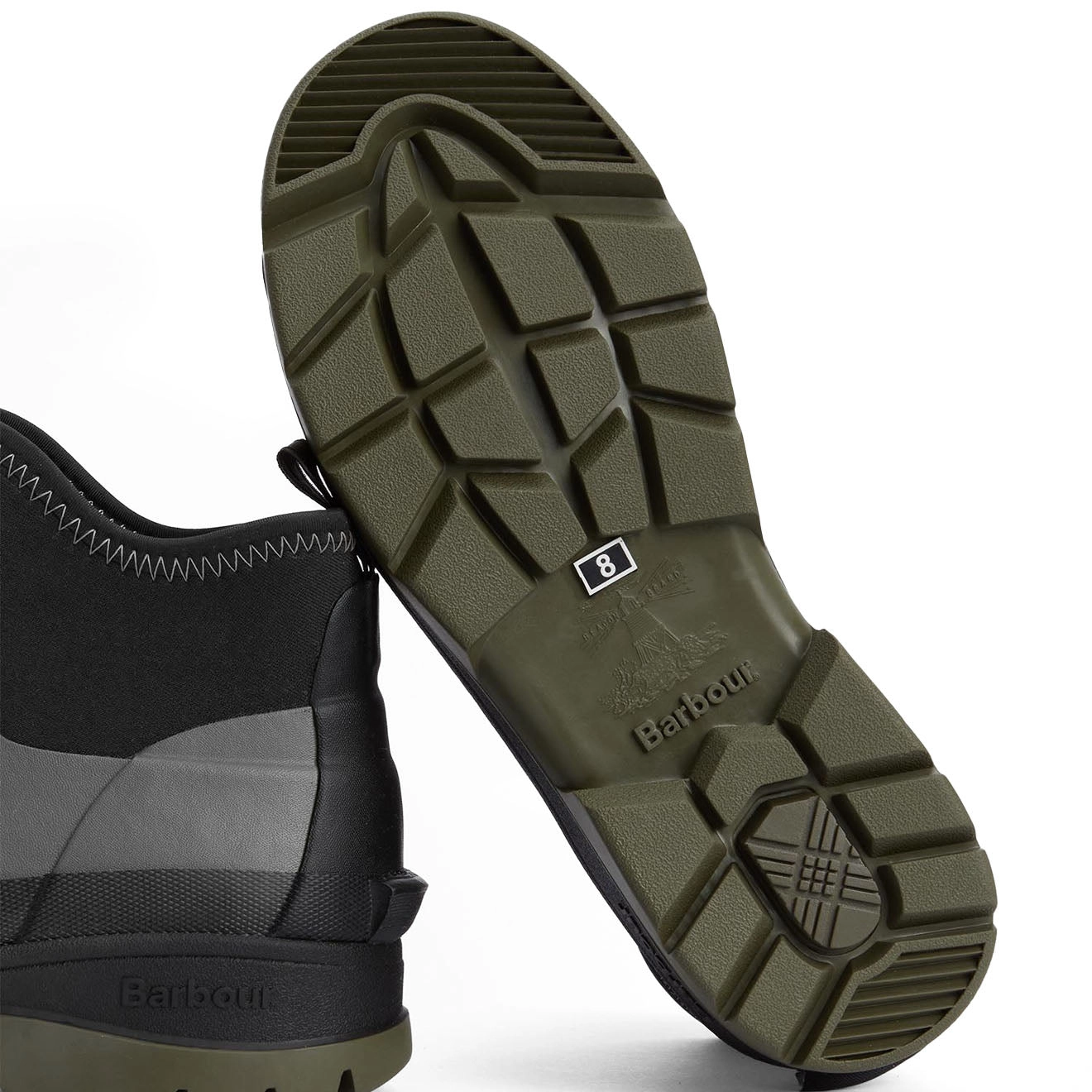 Barbour Ridge Welly Uniform Green
