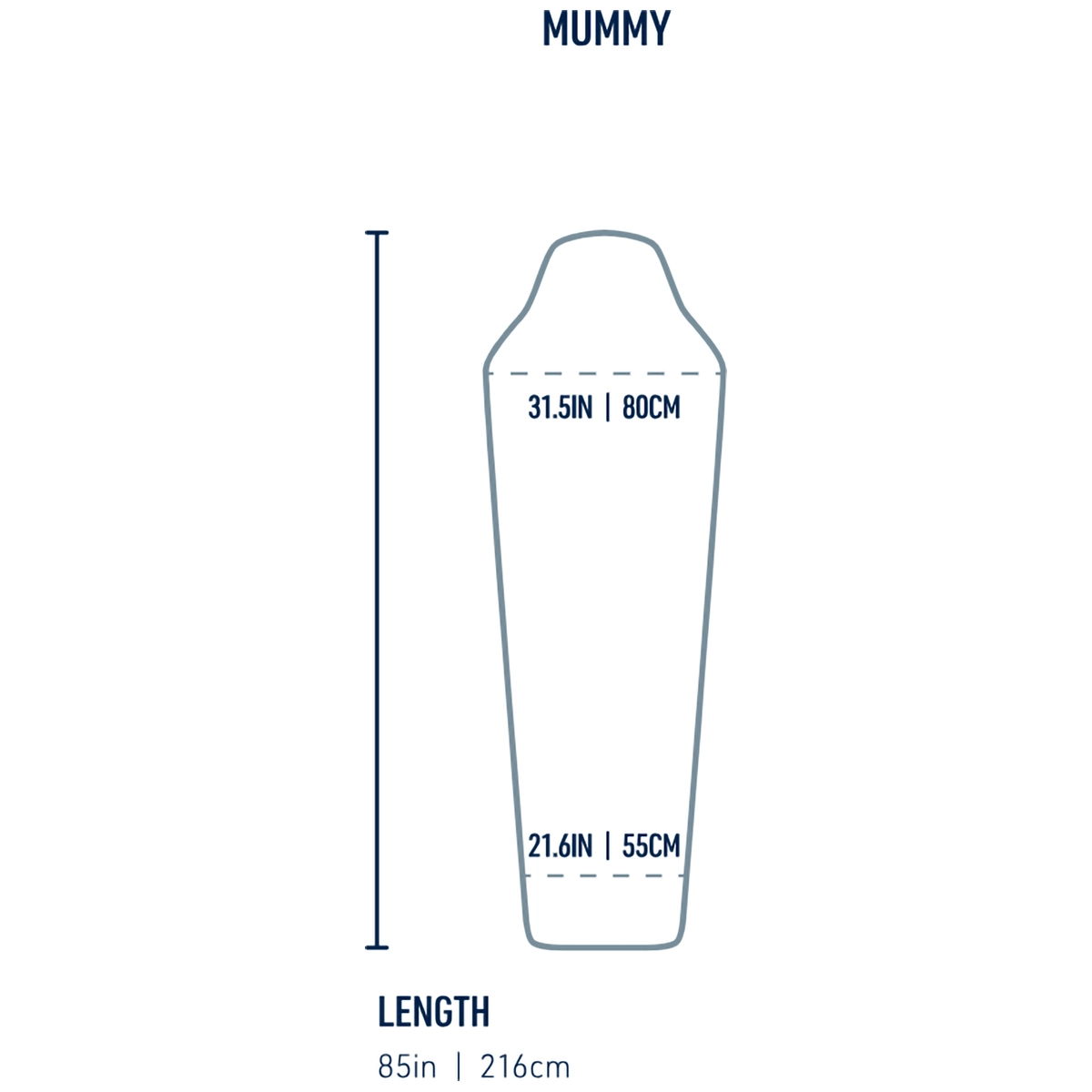 Breeze Liner Mummy Standard