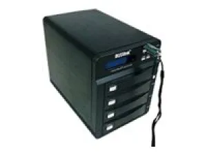 BUSlink CSE-88TB4-SU3M1 - Hard drive array - 88 TB - 4 bays - HDD 22 TB x 4 - SATA 6Gb/s, USB 3.2 Gen 1 (external) - TAA Compliant