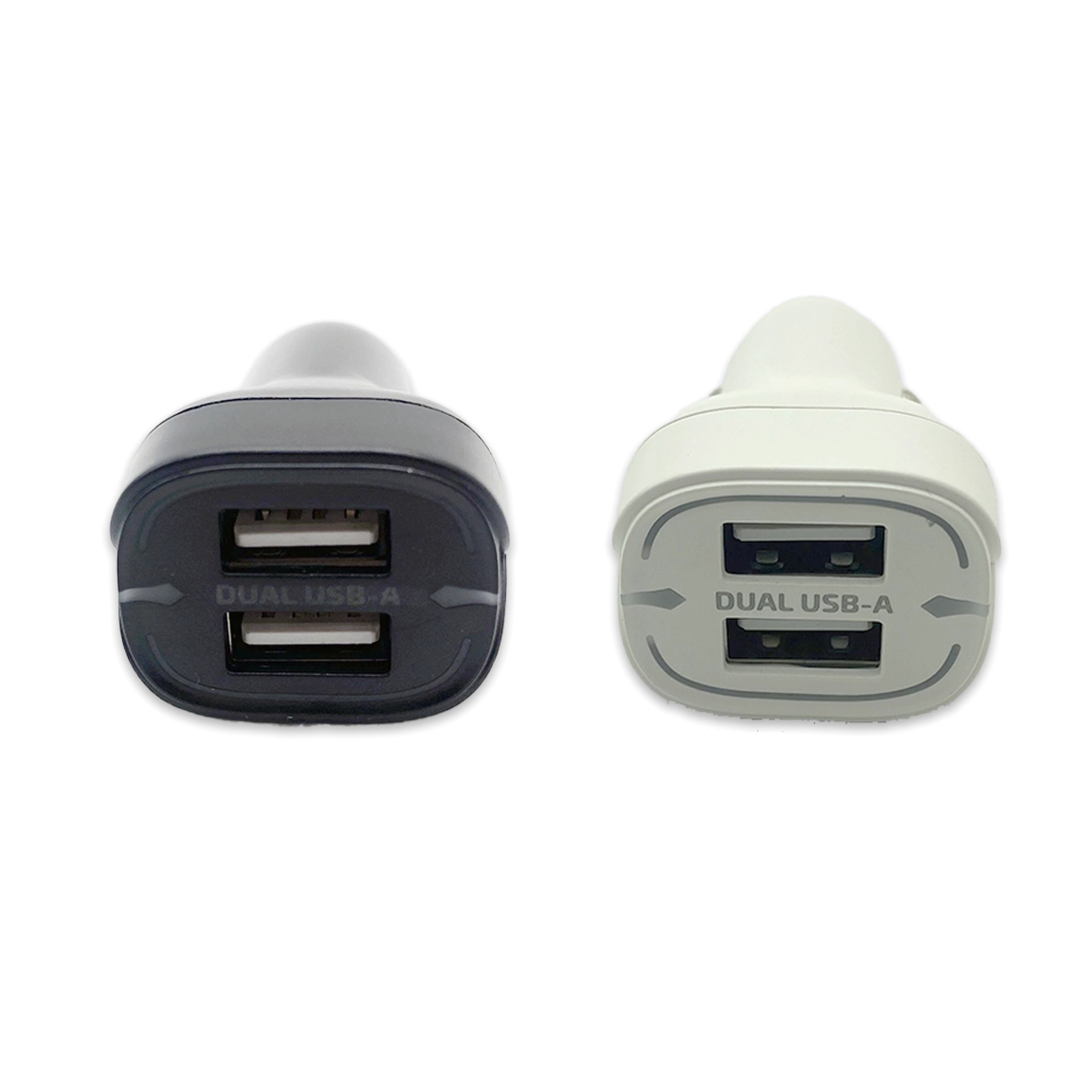 Car Charger with Dual USB Ports 2.4 Amp - 3 Pieces Per Pack 24632