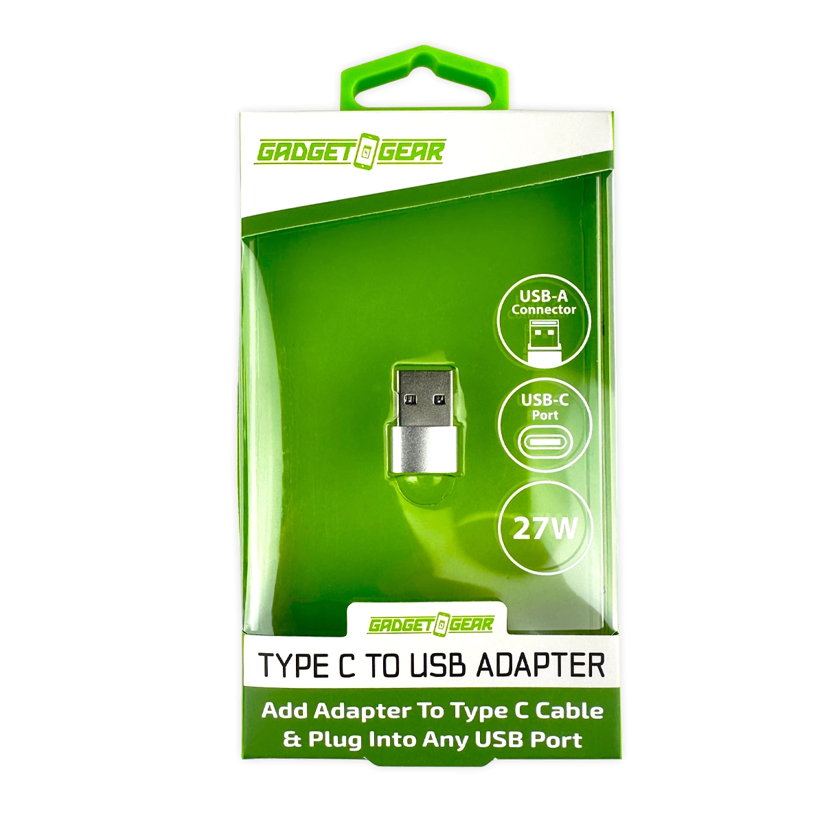 Charging Adapter USB-C to USB Converter - 6 Pieces Per Retail Ready Display 25786