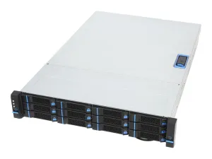 Chenbro RM238 Series RM23808 CRPS - Rack-mountable 2U - SSI EEB - SATA/SAS - hot-swap 1200 Watt - USB RM23808H03/15778