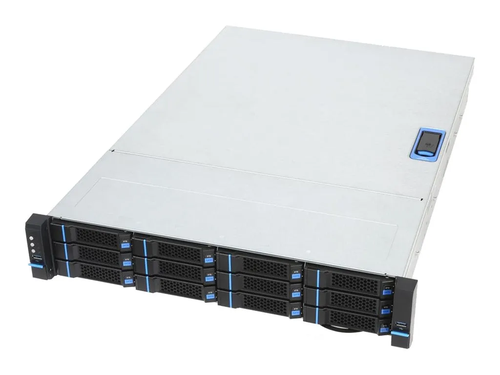 Chenbro RM238 Series RM23808 CRPS - Rack-mountable 2U - SSI EEB - SATA/SAS - hot-swap 1200 Watt - USB RM23808H03/15778