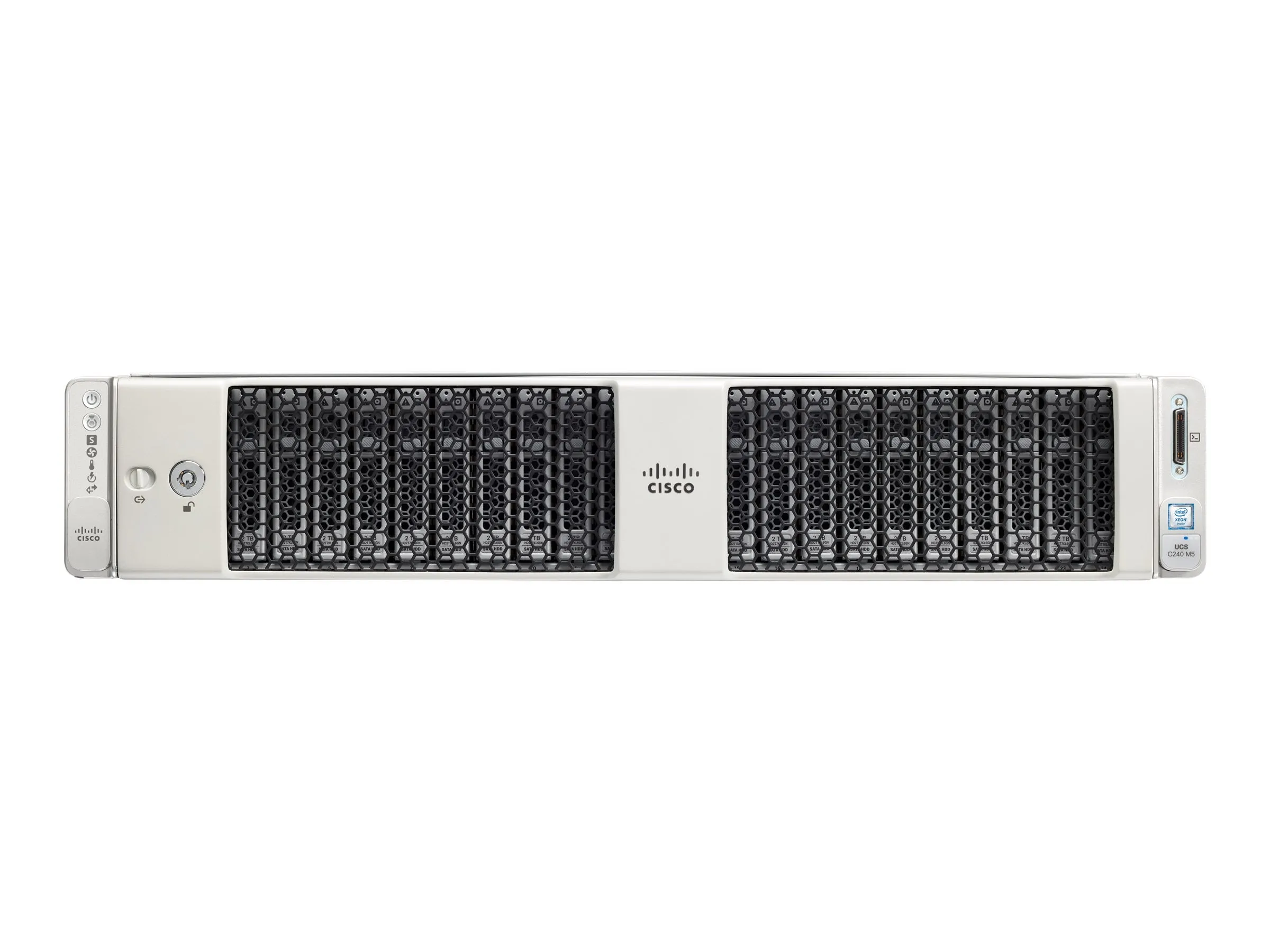 Cisco UCS C240 M5 SFF Rack Server - Server - rack-mountable - 2U - 2-way - no CPU up to - RAM 0 GB - SATA/SAS/PCI Express - hot-swap UCSC-C240-M5SX-RF