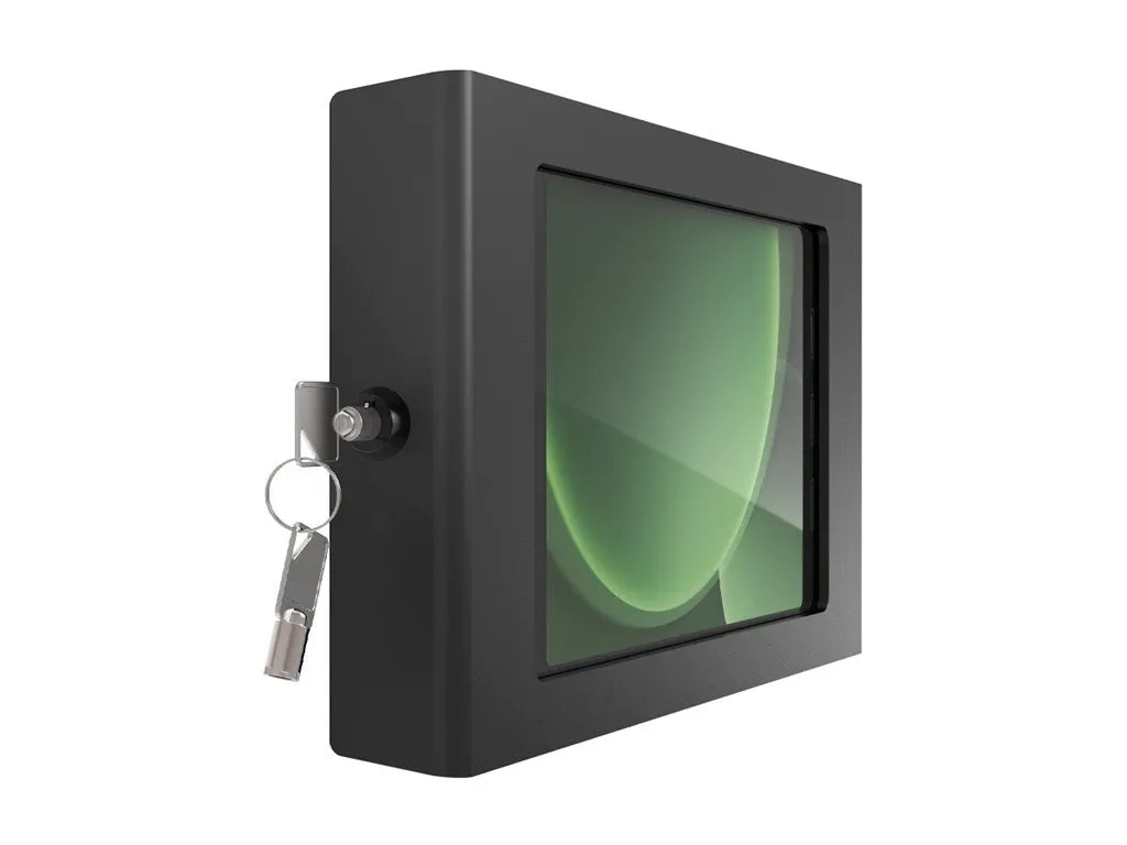 Compulocks Galaxy Tab Active 3/5 8 Apex Enclosure Portable Floor Stand - Stand - for tablet - portable - lockable - metal frame 147B80GAPXB