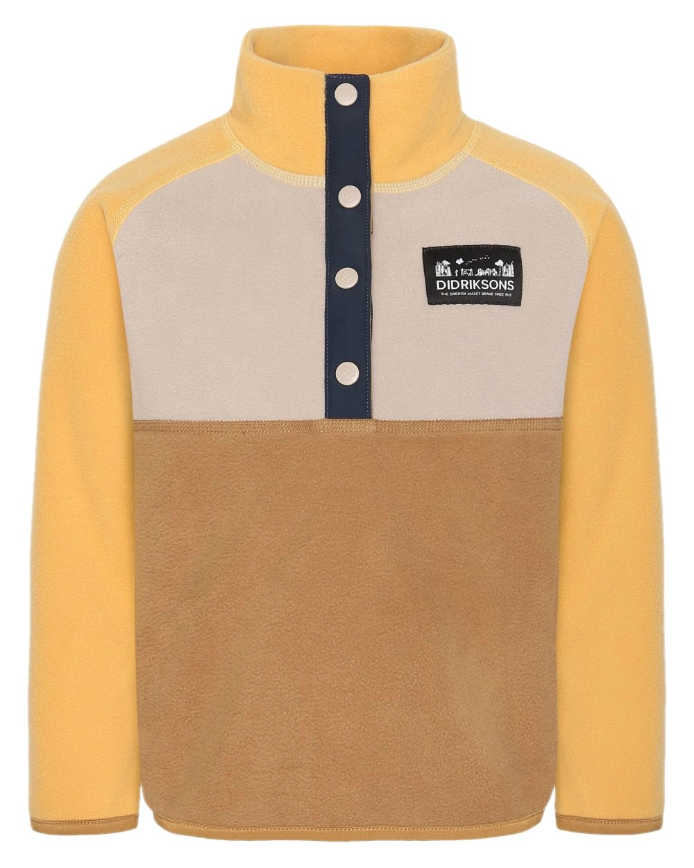 Didriksons Childrens Monte Half Button Fleece 4