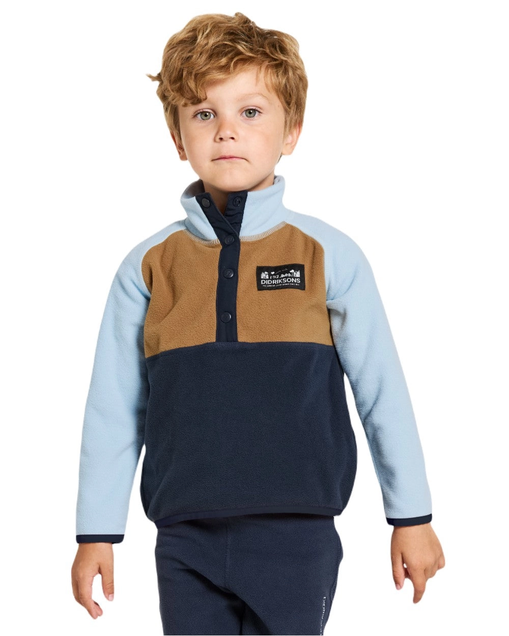 Didriksons Childrens Monte Half Button Fleece 4
