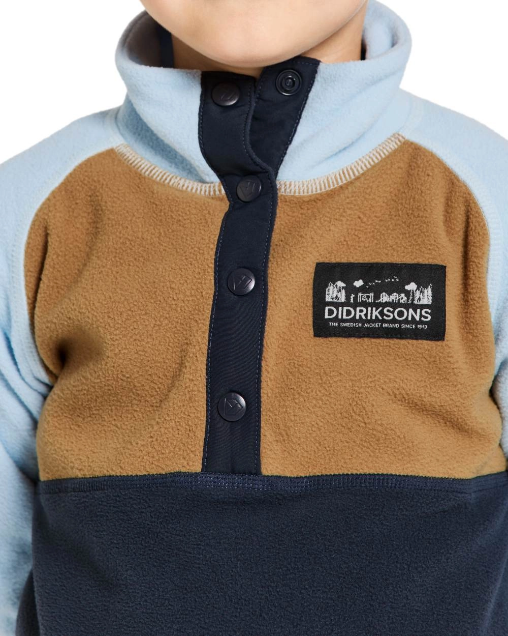 Didriksons Childrens Monte Half Button Fleece 4