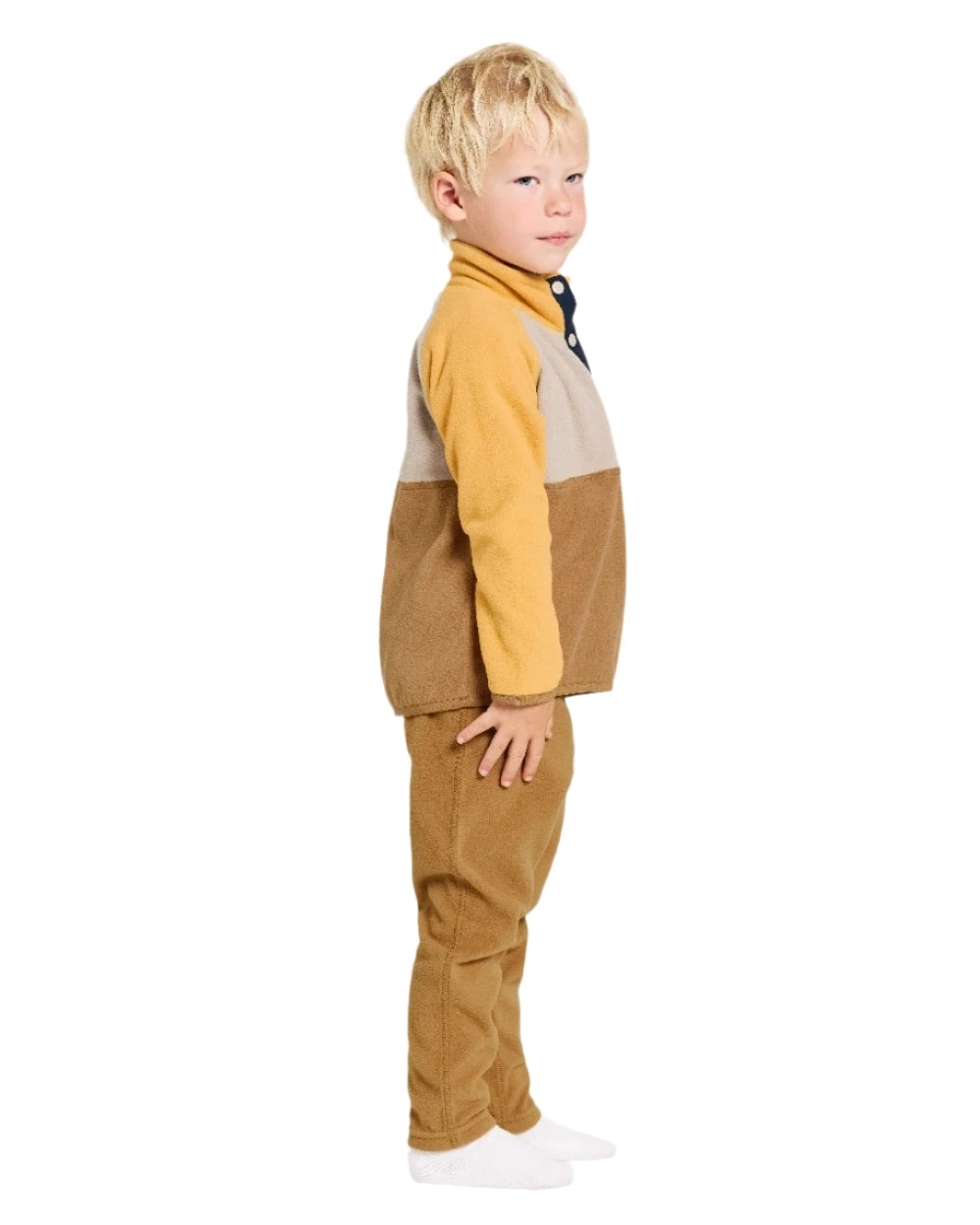 Didriksons Childrens Monte Half Button Fleece 4