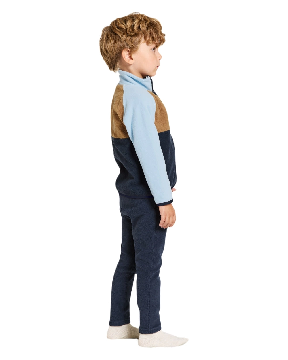 Didriksons Childrens Monte Half Button Fleece 4