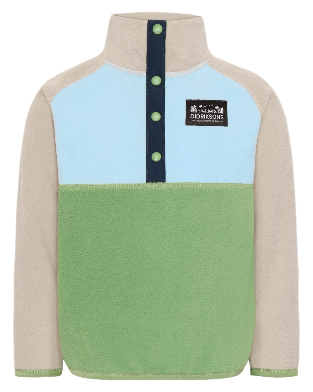 Didriksons Childrens Monte Half Button Fleece 4