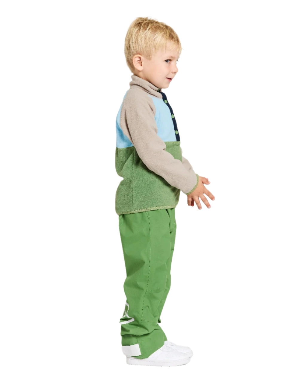 Didriksons Childrens Monte Half Button Fleece 4
