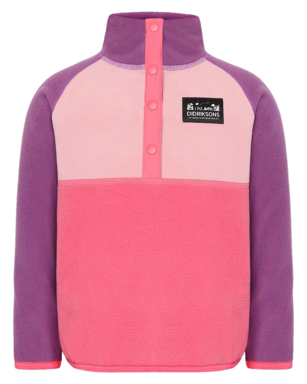 Didriksons Childrens Monte Half Button Fleece 4