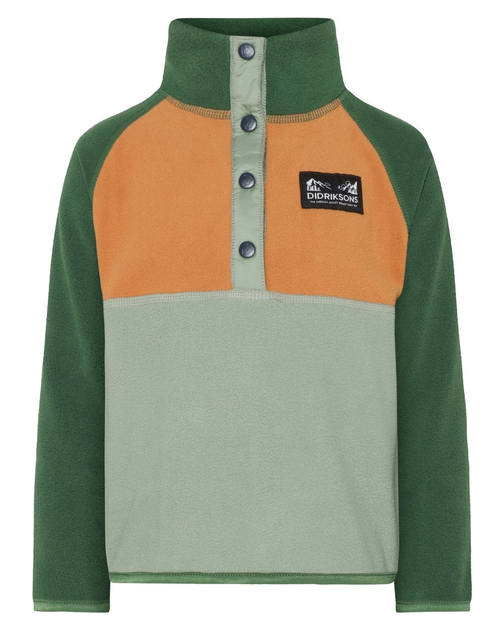 Didriksons Childrens Monte Half Button Fleece 4