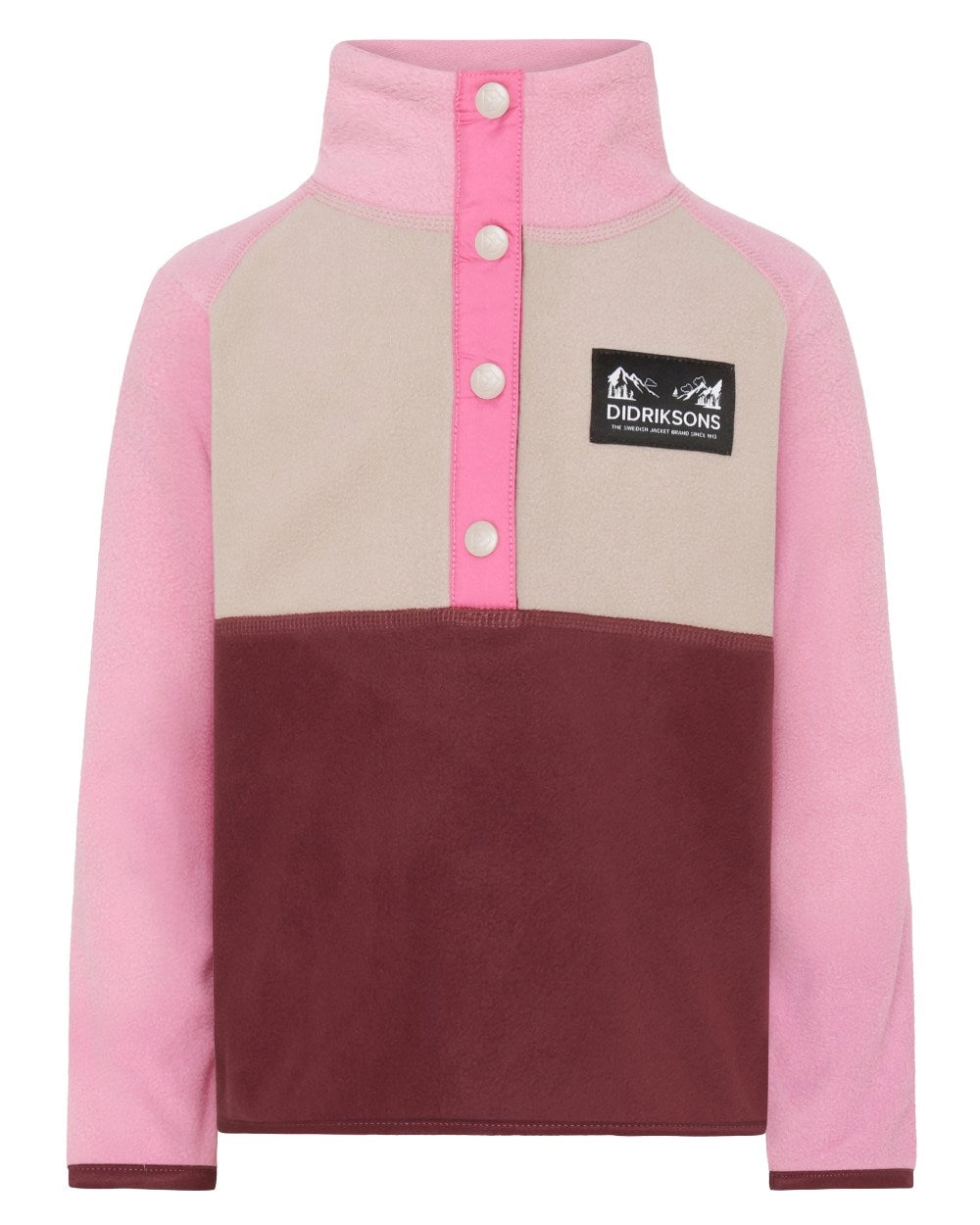 Didriksons Childrens Monte Half Button Fleece 4