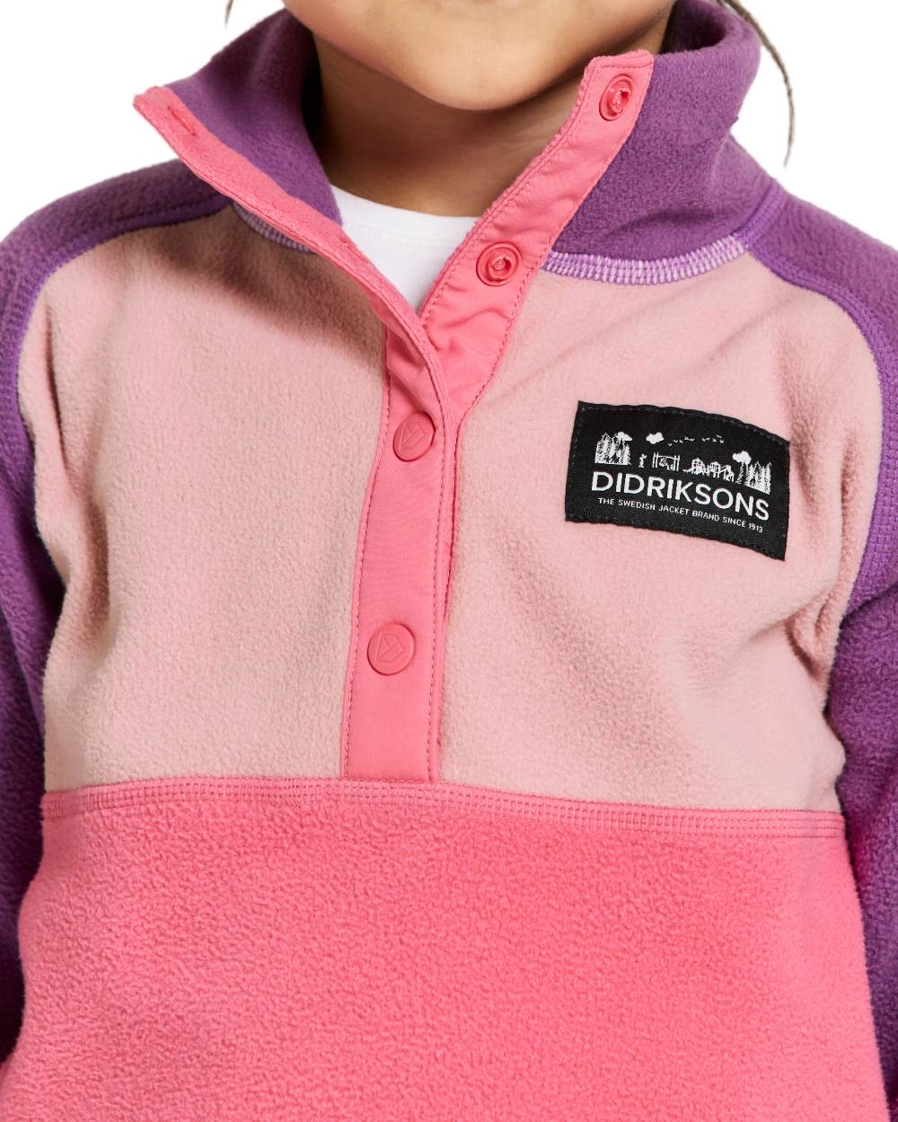 Didriksons Childrens Monte Half Button Fleece 4