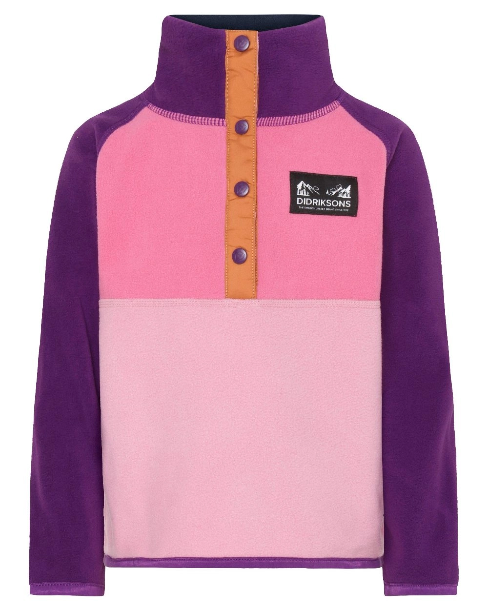 Didriksons Childrens Monte Half Button Fleece 4