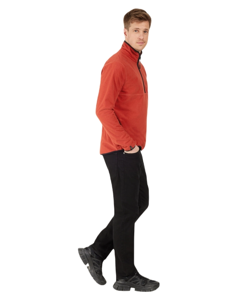 Didriksons Mens Hannes Half Zip Sweater