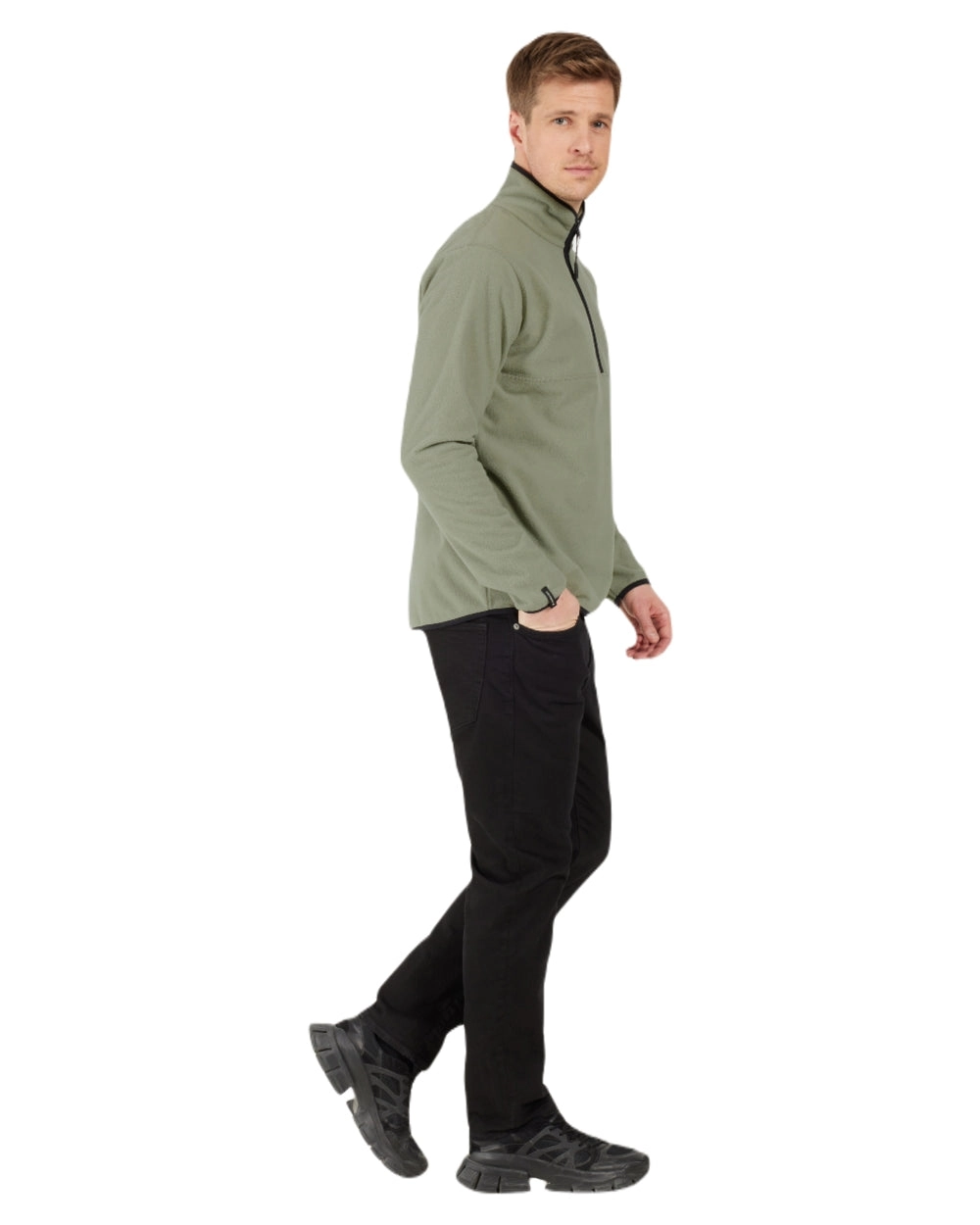 Didriksons Mens Hannes Half Zip Sweater