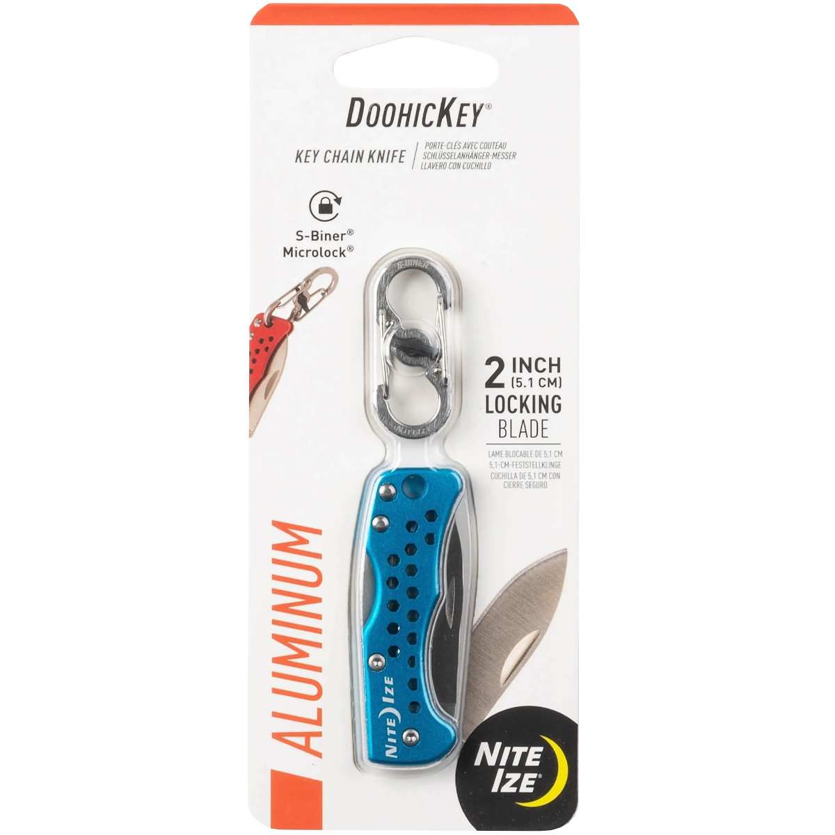 DoohicKey Key Chain Knife Blue