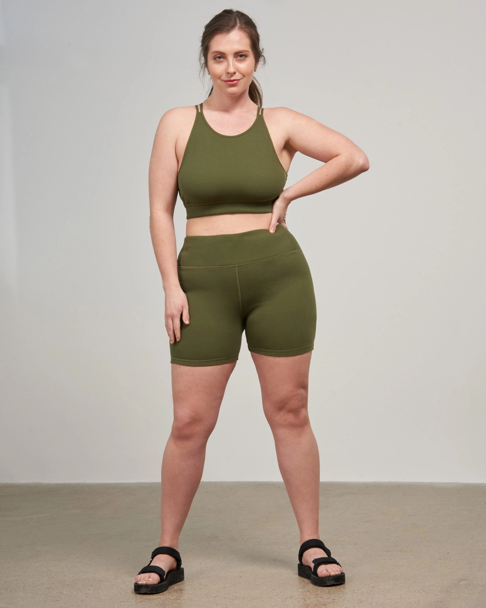 EcoKnit™ Ribbed Bike Short - 5