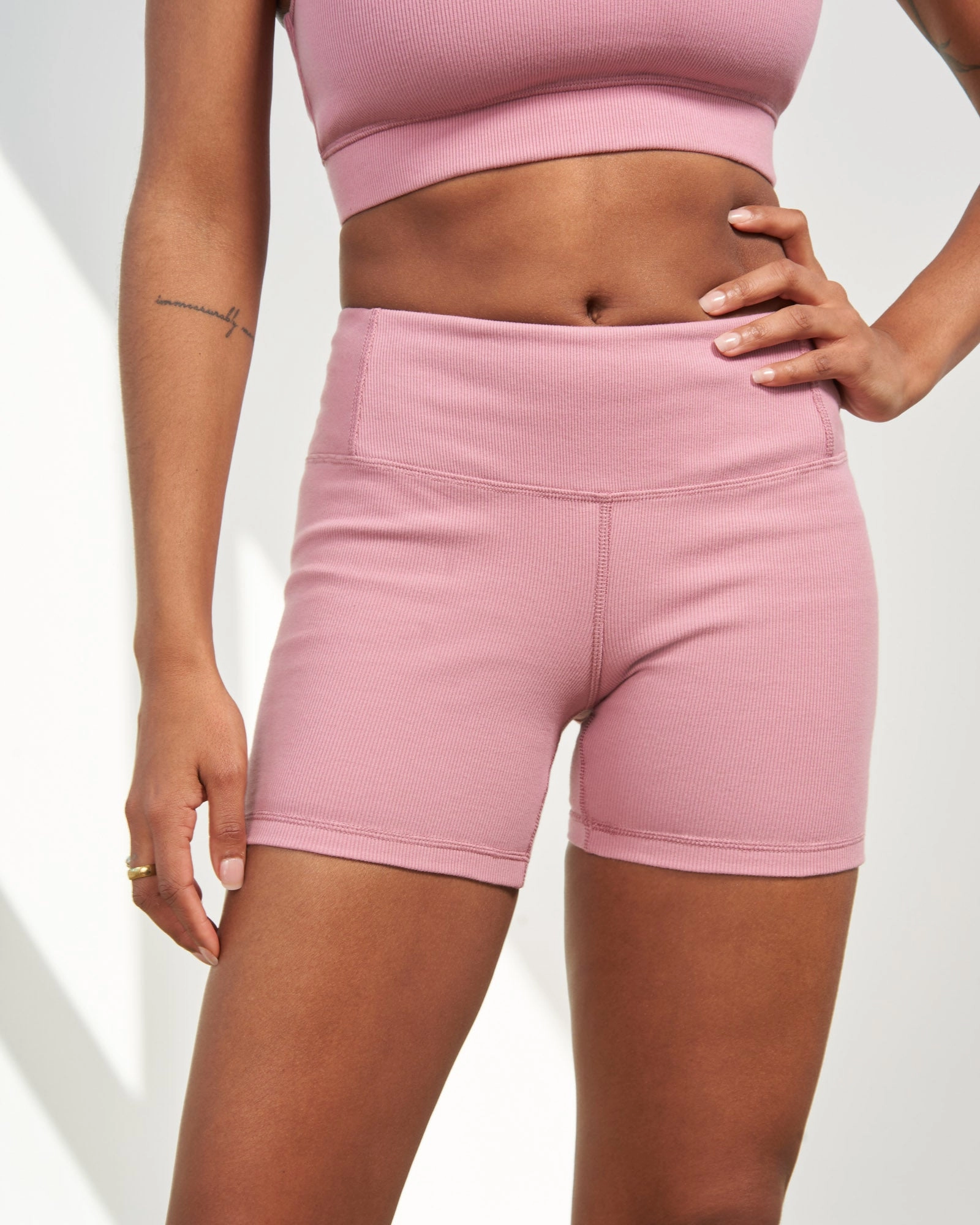 EcoKnit™ Ribbed Bike Short - 5
