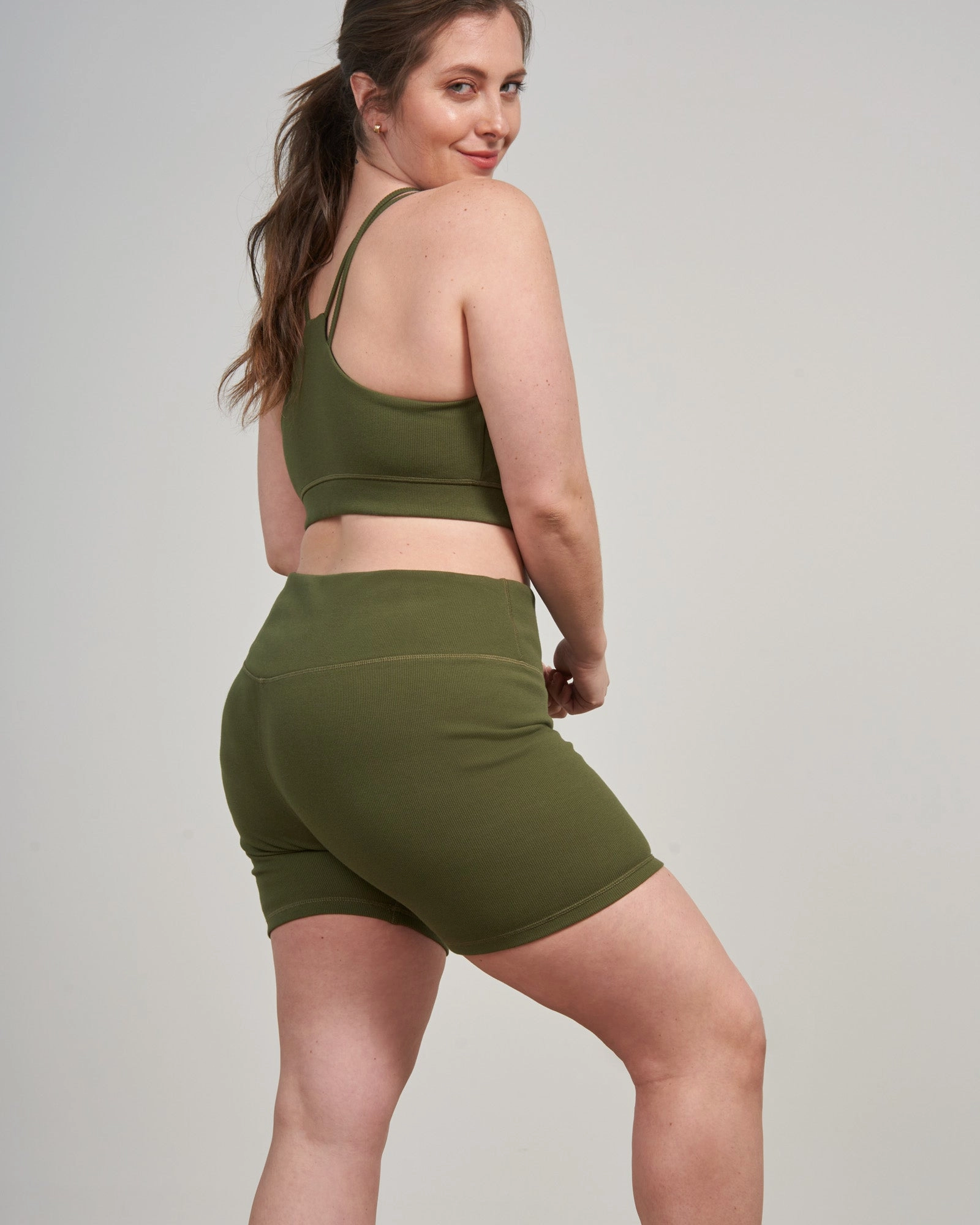 EcoKnit™ Ribbed Bike Short - 5