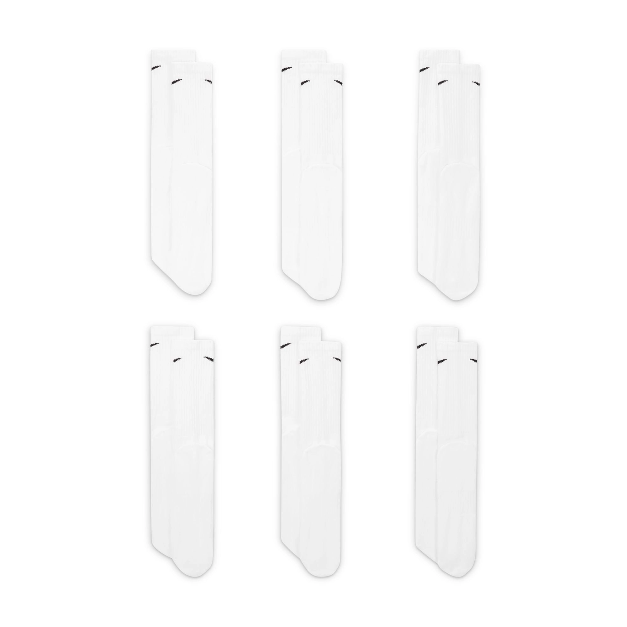 Everyday Cushioned Crew Socks (6 Pair)