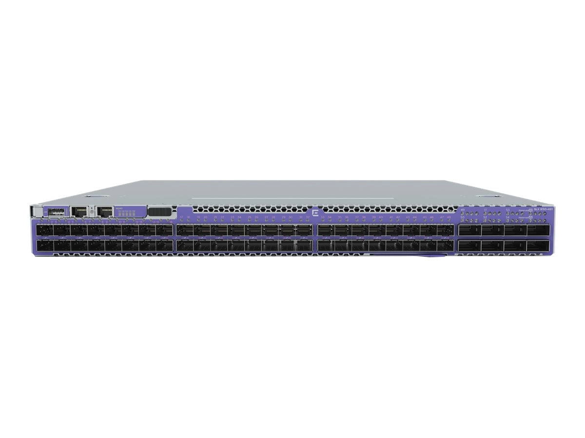 Extreme Networks ExtremeSwitching SLX9150-48XT-6C - Switch - L3 - managed - 48 x 1 Gigabit / 10 Gigabit Ethernet   6 x 40/100 SLX9150-48XT-6C-AC-R