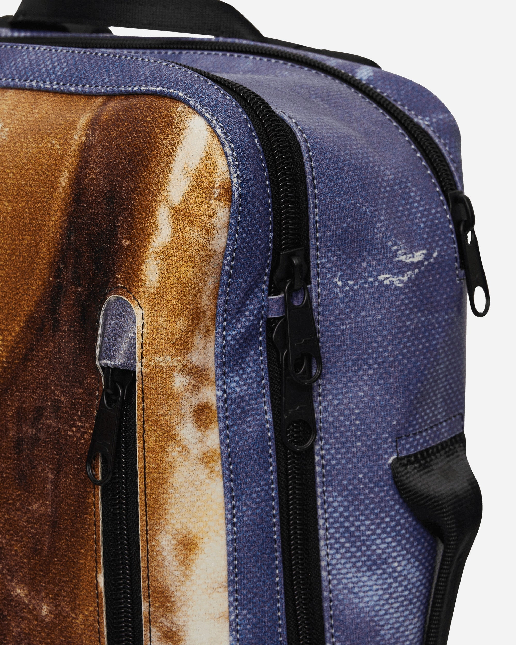 F306 Hazzard Backpack Brown / Purple