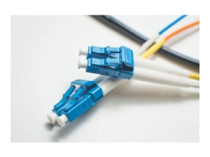Fiber Cables Direct - Patch cable - TAA Compliant - LC/UPC single-mode (M) to LC/UPC single-mode (M) - 100 m - 0.1 in - fiber FCDUS261V9012
