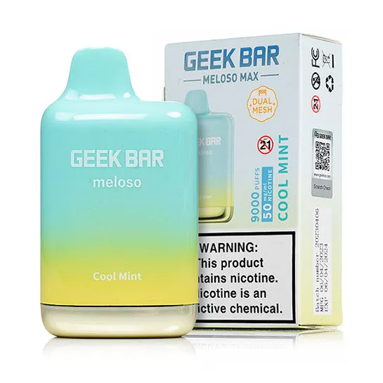 Geek Bar Meloso Max Disposable Vape - 9,000 Puffs