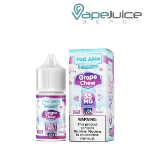 Grape Chew Freeze Pod Juice TFN Salt 30ml