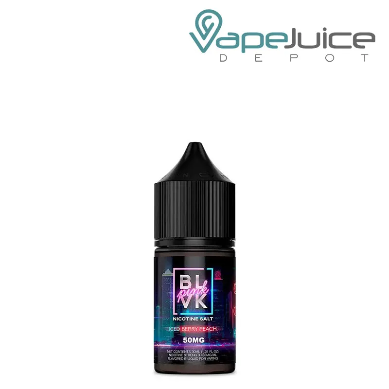 Iced Berry Peach Salt BLVK Pink Series 30ml