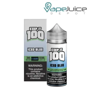 Iced Blue Keep it 100 TFN eLiquid
