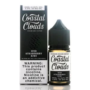 Iced Strawberry Kiwi Salt - Coastal Clouds E-Juice