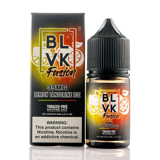 Lemon Tangerine Ice Salt - BLVK E-Juice