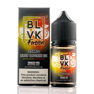 Lemon Tangerine Ice Salt - BLVK E-Juice