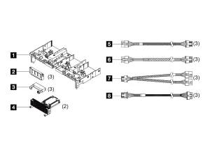Lenovo - Air duct kit 4X67A82883